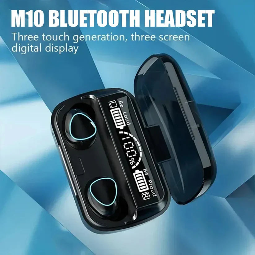 M10 TWS Wireless Earbuds with Touch Control