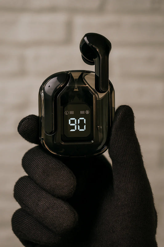 Smart LED Display TWS Wireless Earbuds