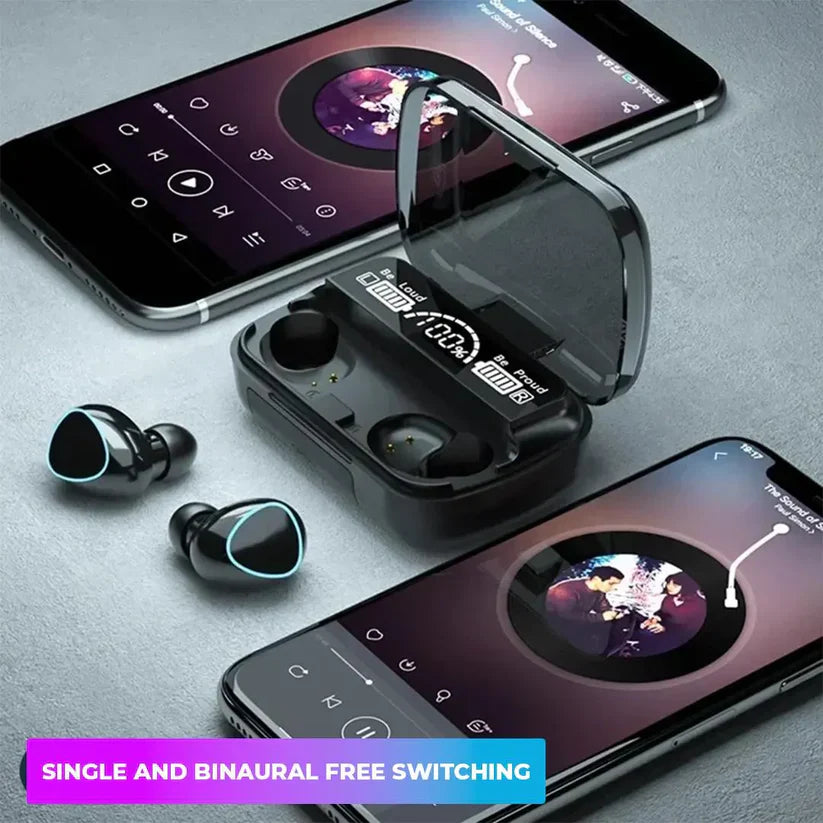 M10 TWS Wireless Earbuds with Touch Control